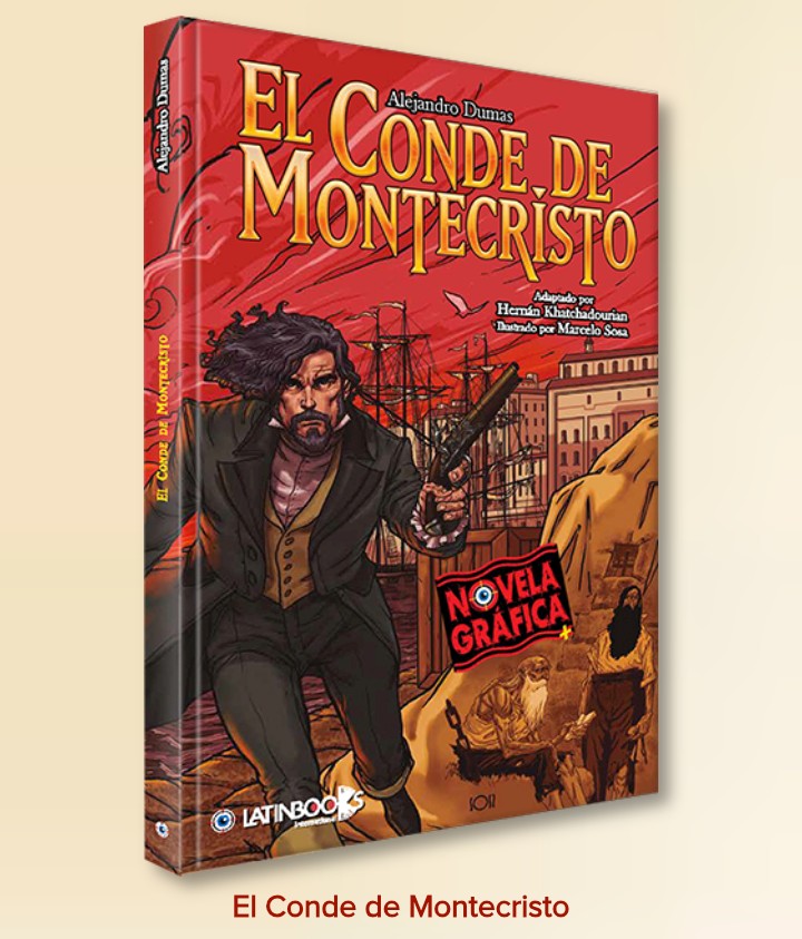 Novela Gráfica El Conde de Monte Cristo